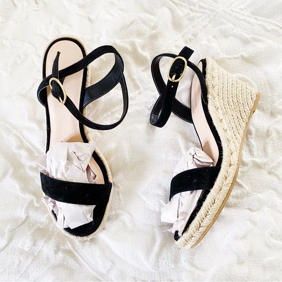 Stuart Weitzman Teddi Wedge Sandal Size 9 New - Picture 6 of 10